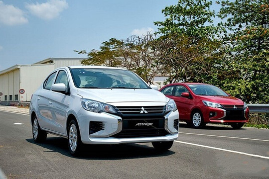 Bảng giá xe Mitsubishi Attrage tháng 8/2026: Ưu đãi 100% phí trước bạ kèm thông số kỹ thuật