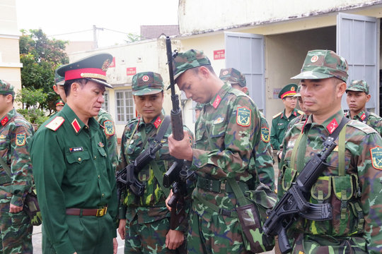 Quân khu 7 kiểm tra công tác sẵn sàng chiến đấu tại tỉnh Lâm Đồng