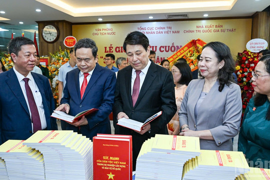 Giới thiệu cuốn sách của nguyên Chủ tịch nước Lương Cường về sức mạnh của dân tộc Việt Nam