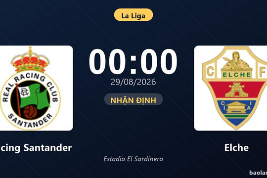 Nhận định Racing Santander vs Elche: Cùng tìm chiến thắng đầu tiên