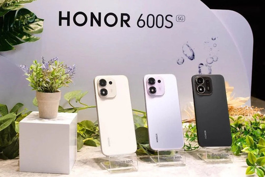 HONOR 600S 5G ra mắt: Pin 8.100mAh cực khủng, chuẩn kháng nước IP69K và phím AI độc đáo