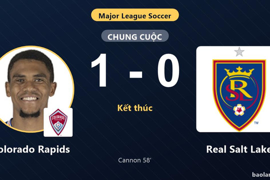 Hạ Real Salt Lake, Colorado Rapids cùng đối thủ giành vé vào vòng 1/16