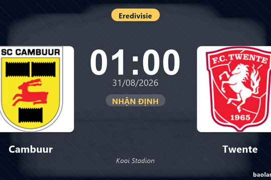Nhận định Cambuur vs Twente: Điểm nóng cuộc đua tốp đầu