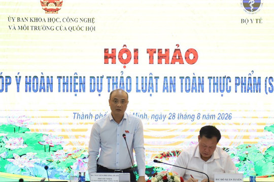 Hoàn thiện dự thảo Luật An toàn thực phẩm (sửa đổi)