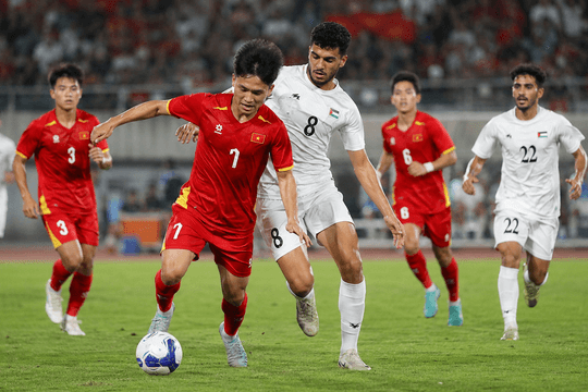 Trực tiếp bóng đá U20 Palestine vs U20 Việt Nam 19h00 ngày 3/9/2026