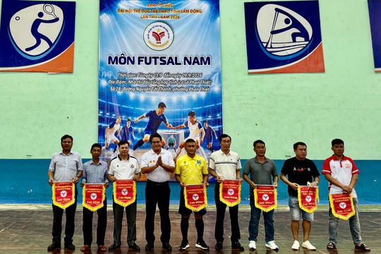 Futsal nam khởi tranh tại Đại hội TDTT Lâm Đồng lần thứ I