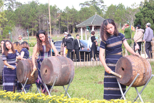 Tiếng trống gọi cộng đồng Tây Nguyên