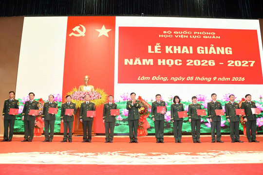 Học viện Lục quân khai giảng năm học 2026 - 2027