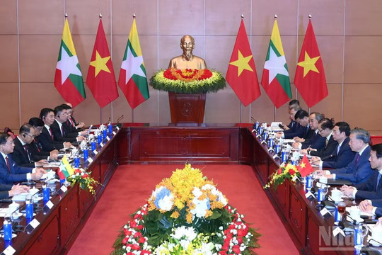 Đưa quan hệ Đối tác hợp tác toàn diện Việt Nam-Myanmar bước vào giai đoạn phát triển mới