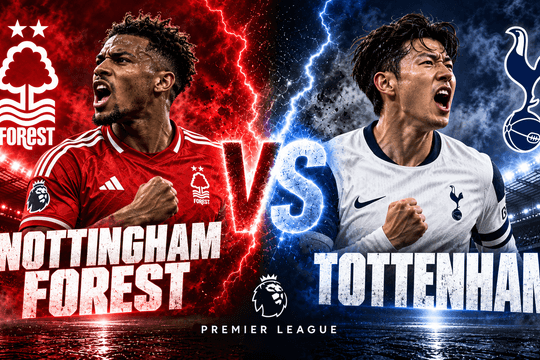 Lịch sử đối đầu Nottingham Forest vs Tottenham: Wembley 1991 và chuỗi 4 trận của Forest