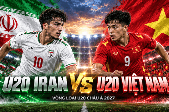 Nhận định bóng đá U20 Iran vs U20 Việt Nam: Tái ngộ ký ức buồn 3-1 năm 2023