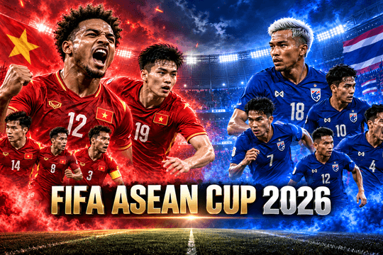 Lịch thi đấu FIFA ASEAN Cup 2026: Tuyển Việt Nam chờ đại chiến Thái Lan, Xuân Son - Đình Bắc được kỳ vọng