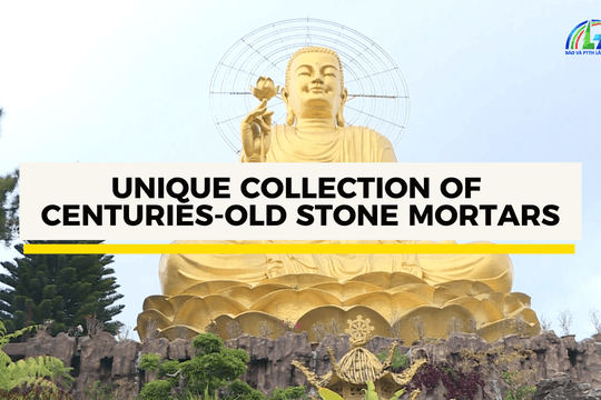 Unique collection of centuries-old stone mortars