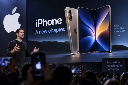 iPhone màn hình gập: Bước chuyển mình kỹ thuật lớn nhất sau gần 20 năm của tập đoàn Apple