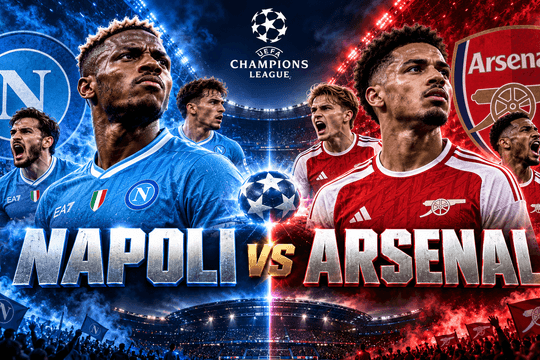 Nhận định bóng đá Napoli vs Arsenal: De Bruyne thử lửa nhà vô địch Ngoại hạng Anh