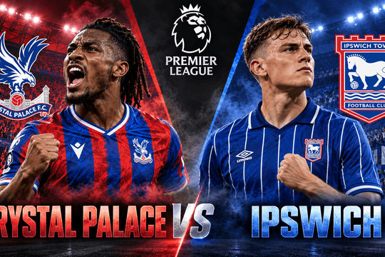 Nhận định bóng đá Crystal Palace vs Ipswich: Selhurst Park chờ cú hích sau màn ngược dòng
