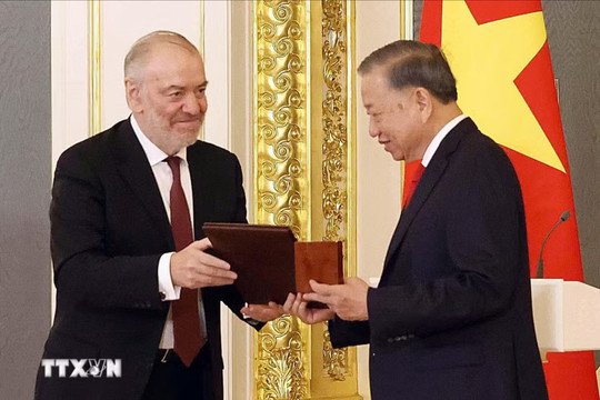 Tổng Bí thư, Chủ tịch nước Tô Lâm nhận Giải thưởng Hòa bình Quốc tế Lev Tolstoy năm 2026