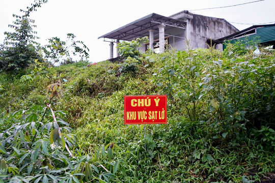 Nguy cơ sạt lở tại phường Đông Gia Nghĩa