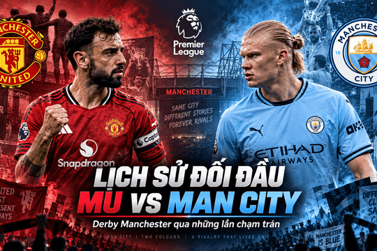 Lịch sử 198 trận đối đầu MU vs Man City: Rooney, Aguero và Haaland trước derby thứ 199