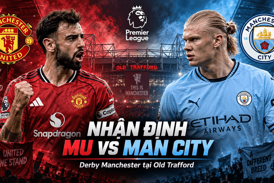 Nhận định bóng đá MU vs Man City: Haaland trở lại Old Trafford, nơi Man City từng thua 0-2