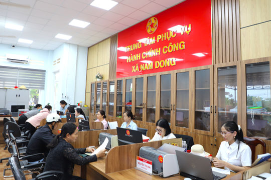 Cải cách hành chính hướng đến sự hài lòng của Nhân dân