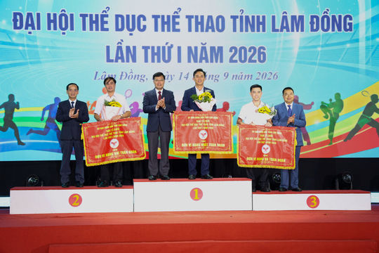 Lam Dong Sports Festival concludes after nearly 10 months