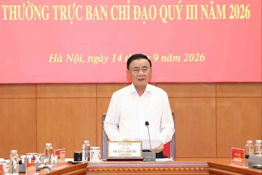 Thường trực Ban Bí thư chủ trì cuộc họp Thường trực Ban Chỉ đạo 35 Trung ương