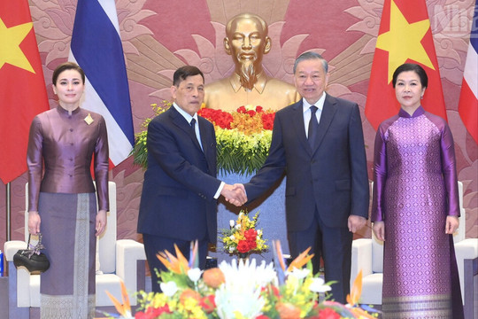 Tổng Bí thư, Chủ tịch nước Tô Lâm hội đàm với Nhà vua Thái Lan Maha Vajiralongkorn Phra Vajiraklaochaoyuhua