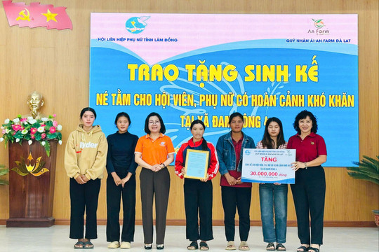 Hỗ trợ sinh kế, nhà ở giúp phụ nữ khó khăn ổn định cuộc sống