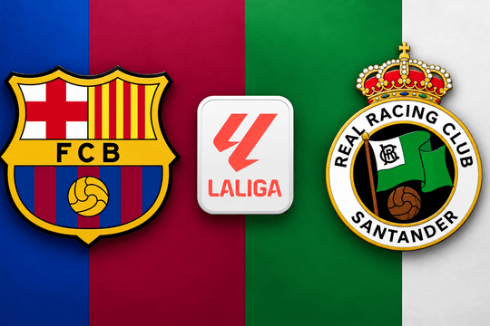 Lịch sử đối đầu Barca vs Racing Santander: Từ thảm bại 0-5 đến dấu ấn Yamal