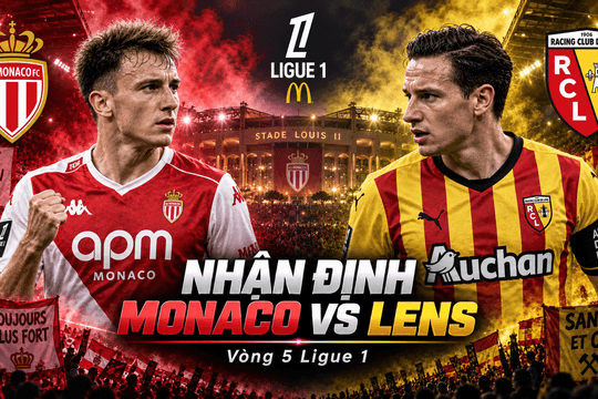 Nhận định bóng đá Monaco vs Lens: Paris Brunner và món nợ 1-4 tại Louis-II