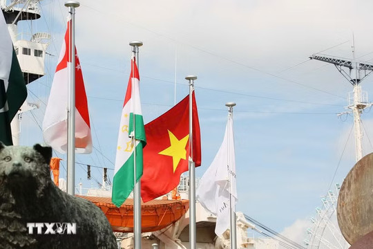 Lễ chào đón và thượng cờ Đoàn Thể thao Việt Nam tại ASIAD 2026