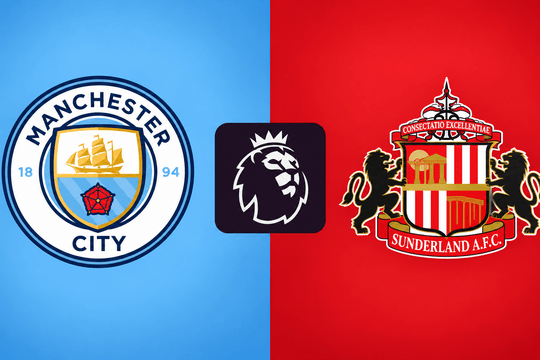 Lịch sử đối đầu Man City vs Sunderland: Từ chiến thắng 3-0 tới trận hòa chặn chuỗi 8 trận