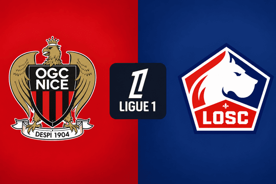 Lịch sử đối đầu Nice vs Lille: Hai trận mùa trước và bài toán khác biệt ở Allianz Riviera