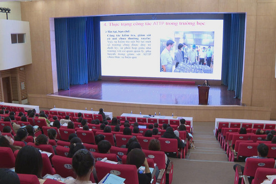 Lâm Đồng tập huấn bảo đảm an toàn thực phẩm tại bếp ăn trường học