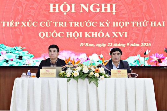Nhiều cử tri quan tâm giải pháp phòng, chống sạt lở bờ sông Đa Nhim