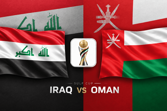 Lịch sử 5 trận đối đầu Iraq vs Oman: Iraq bất bại, ký ức chung kết Gulf Cup 2023