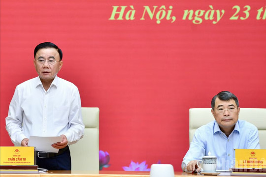 Thông qua dự thảo báo cáo kết quả kiểm tra, giám sát (đợt 3) đối với Ban Thường vụ Đảng ủy Chính phủ
