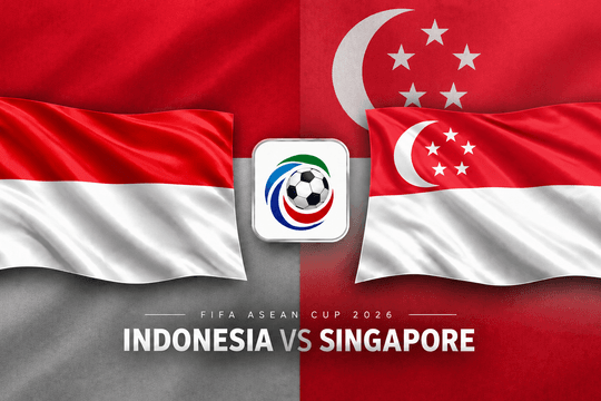 Lịch sử đối đầu Indonesia vs Singapore: Từ những trận cầu 9-2, 8-1 đến món nợ tháng 8/2026
