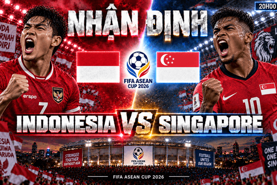 Nhận định bóng đá Indonesia vs Singapore: Herdman gặp lại đối thủ vừa chặn Garuda vào bán kết