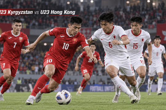 Trực tiếp tỉ số U23 Kyrgyzstan vs U23 Hồng Kông: 90 phút cuối cho lời chia tay ASIAD 2026