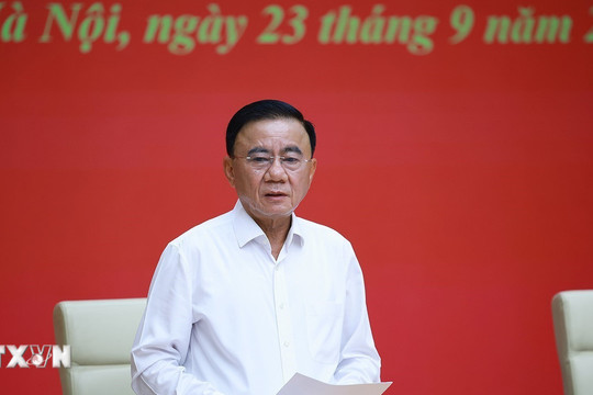 Thông qua dự thảo Báo cáo kết quả kiểm tra, giám sát đối với Ban Thường vụ Đảng ủy Chính phủ