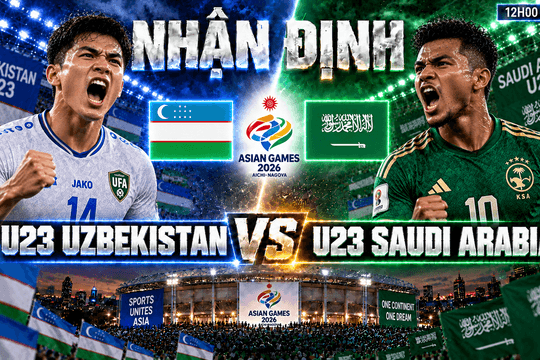 Nhận định bóng đá U23 Uzbekistan vs U23 Saudi Arabia: Tái hiện tứ kết ASIAD 2023