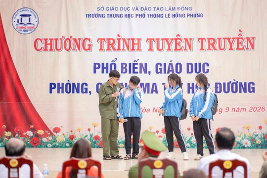 Tuyên truyền, giáo dục pháp luật về phòng, chống ma túy học đường