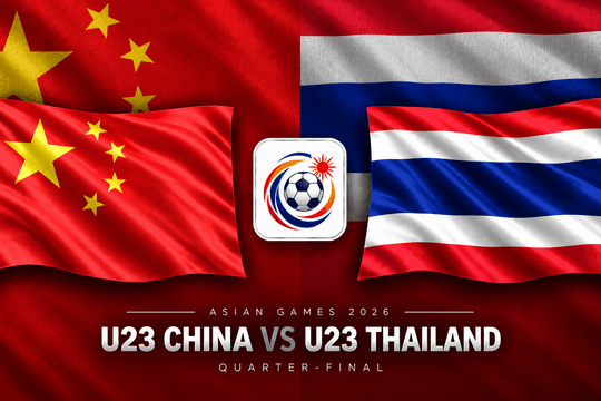 Lịch sử 8 lần đối đầu gần nhất U23 Trung Quốc vs U23 Thái Lan: Từ cú đúp Adisak đến màn rượt đuổi 2-2