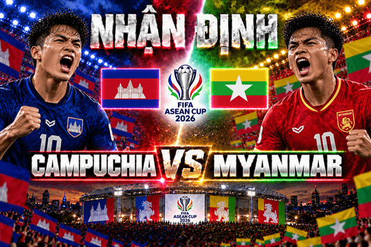 Nhận định bóng đá Campuchia vs Myanmar: Yudai Ogawa đấu Than Paing, ngôi đầu bảng B nóng sớm