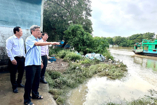 Phường Bình Thuận chủ động ứng phó mưa lũ