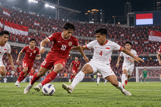 Trực tiếp tỉ số Indonesia vs Singapore: Sức ép từ Gelora Bung Karno