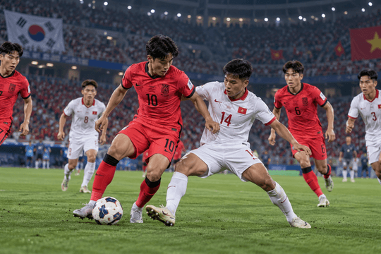 VTV6 VTVgo trực tiếp tỉ số U23 Hàn Quốc vs U23 Việt Nam tứ kết ASIAD 2026 ngày 25/9