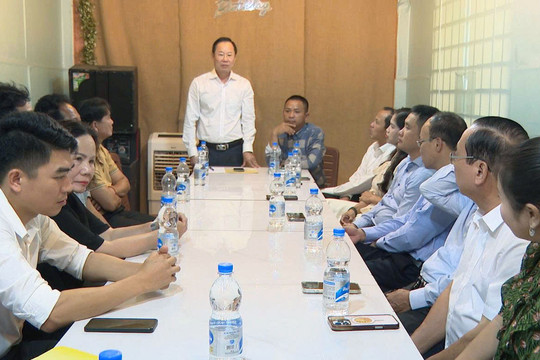 Ủy ban MTTQ Việt Nam tỉnh Lâm Đồng gặp mặt người Việt Nam tại Mondulkiri